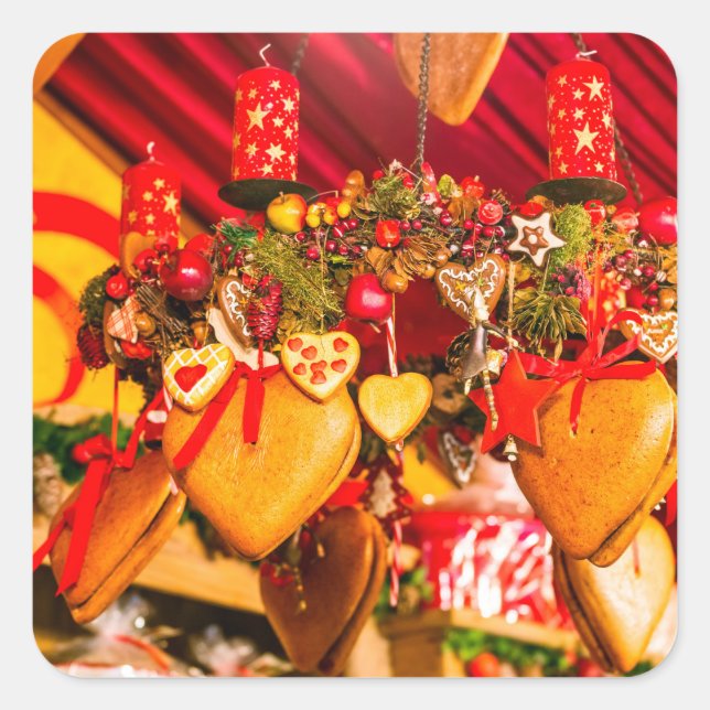 Adesivo Quadrado Natal (Frente)