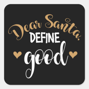 Adesivo Quadrado Natal