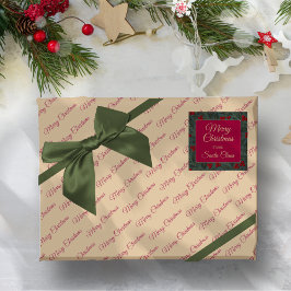 Adesivo Quadrado Natal de Frutas de Azevinho