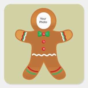 Adesivo Quadrado Natal feito sob encomenda do homem de