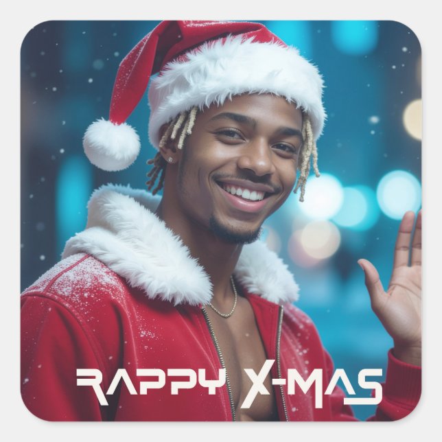 ADESIVO QUADRADO NATAL RAPPY (Frente)