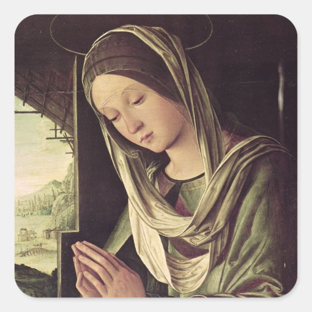 Adesivo Quadrado Natividade, c.1490 (Frente)