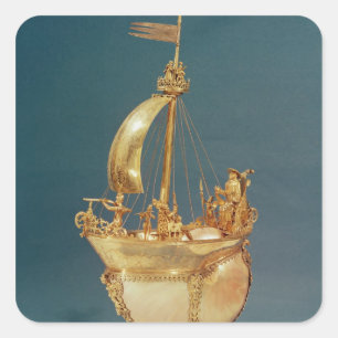 Adesivo Quadrado Nef que pertence o o de cardinal Lorena, 1579