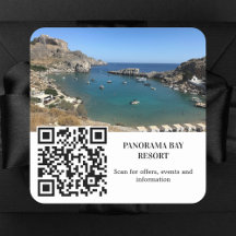 Negócio de código QR do viagem de aluguer de fotog