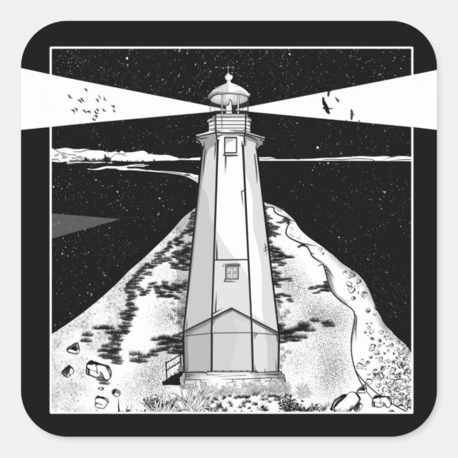 Adesivo Quadrado Nelson Boulder Bank (Frente)