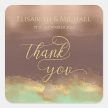 Neo mint canela rosa dourada aquarela