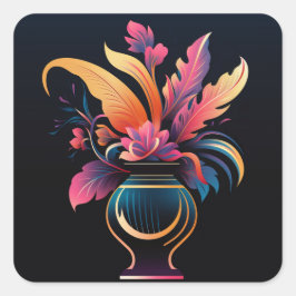 ADESIVO QUADRADO NEO VASE 1