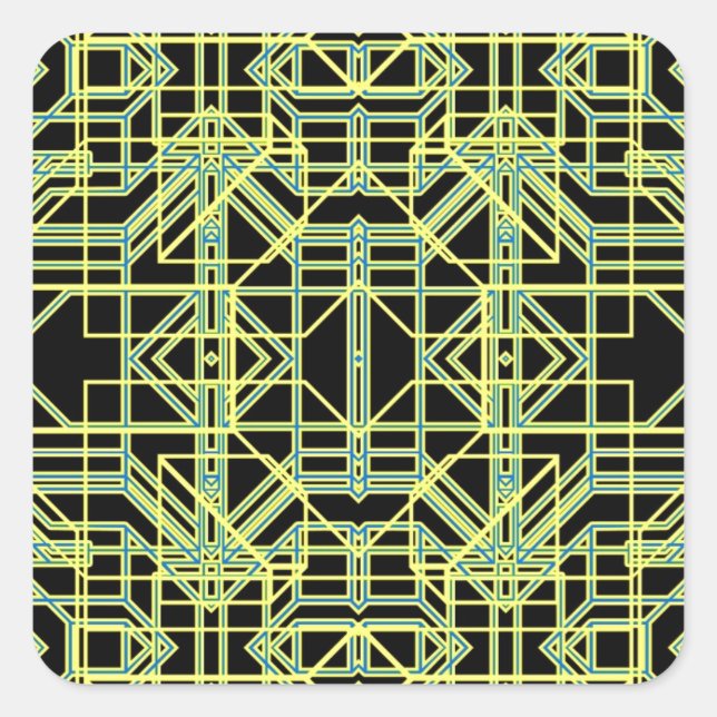 Adesivo Quadrado Neon Eon 8 (Frente)