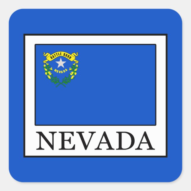 Adesivo Quadrado Nevada (Frente)