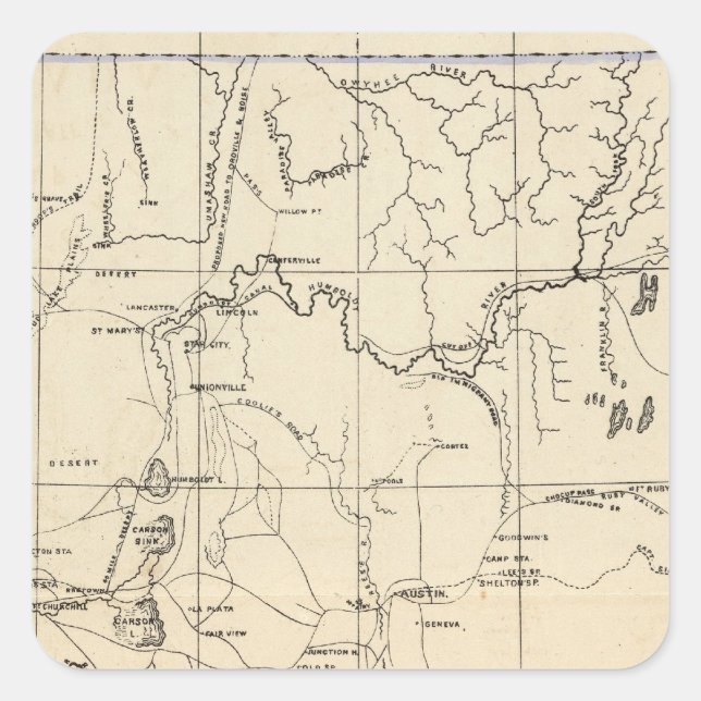 Adesivo Quadrado Nevada (Frente)