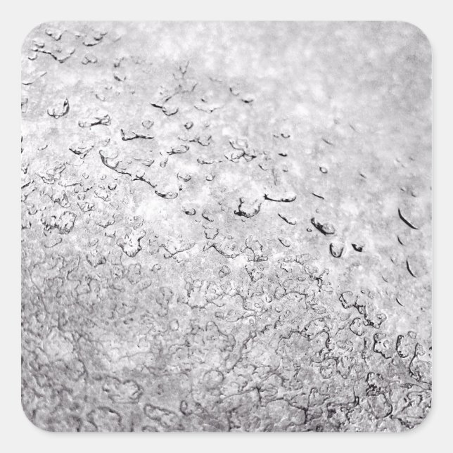 Adesivo Quadrado Neve de fusão (Frente)