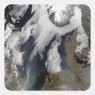 Adesivo Quadrado Nevoeiro no mar do Norte