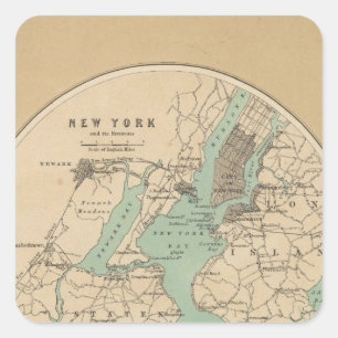 Adesivo Quadrado New York e seus ambientes