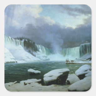 Adesivo Quadrado Niagara Falls