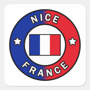 Adesivo Quadrado Nice França
