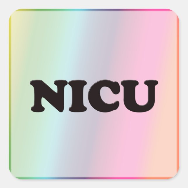 ADESIVO QUADRADO NICU (Frente)