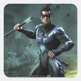 Adesivo Quadrado Nightwing