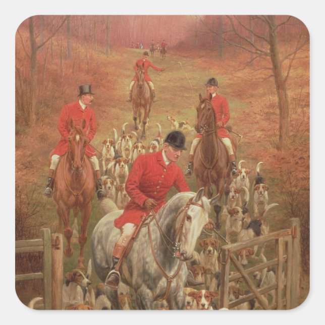 Adesivo Quadrado No cheiro, 1906 (Frente)