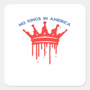 Adesivo Quadrado No Kings In America II Clássico