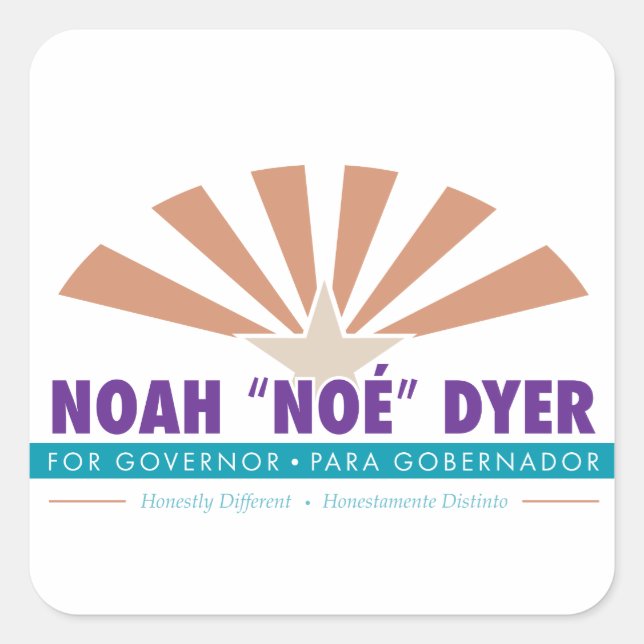 Adesivo Quadrado Noah "Noé" Dyer Sticker (Frente)