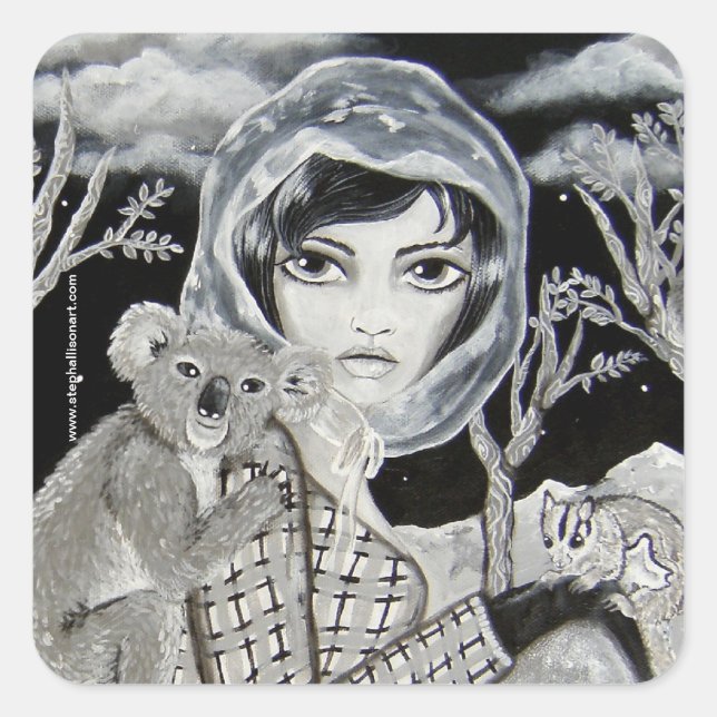 Adesivo Quadrado Nocturno (Frente)