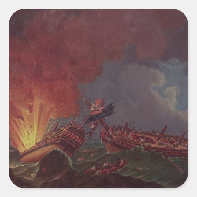 Adesivo Quadrado Noivado entre o "Quebec" (Frente)