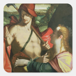 Adesivo Quadrado Noli Me Tangere 2