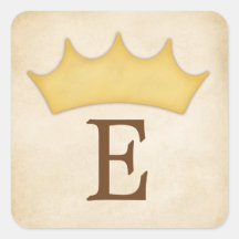 Nome do Conto Personalizado do Monograma da Coroa