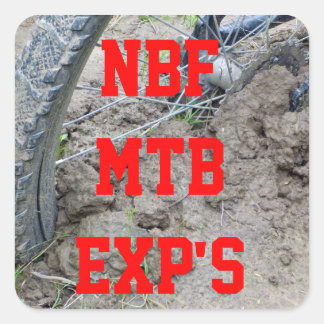 Adesivo Quadrado Northern Blackforest Mountainbike Explorers