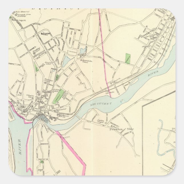 Adesivo Quadrado Norwich (Frente)