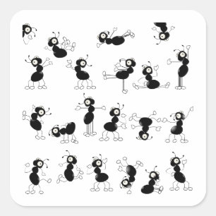 Adesivo Quadrado Nós podemos dançar