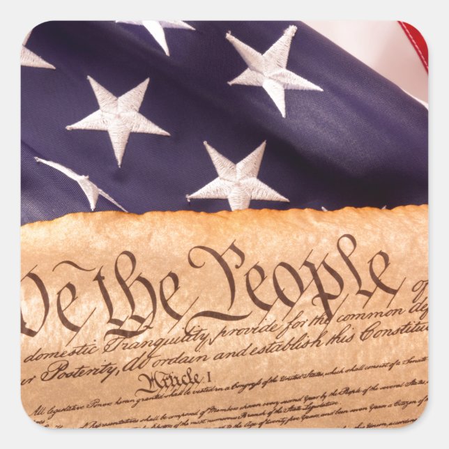 Adesivo Quadrado Nós somos as pessoas 1 (Frente)