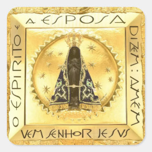 Adesivo Quadrado Nossa Senhora da Conceição Aparecida