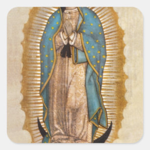 Adesivo Quadrado Nossa Senhora de Guadalupe
