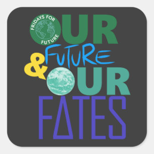 ADESIVO QUADRADO NOSSO FUTURO & NOSSOS DESTINOS