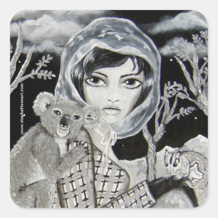 Adesivo Quadrado Noturno