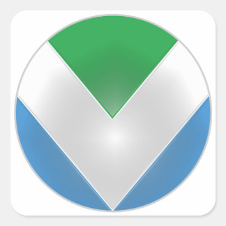 ADESIVO QUADRADO NOVA BANDEIRA DE VEGÃO OFICIAL: DEFENSOR DO CAMPO