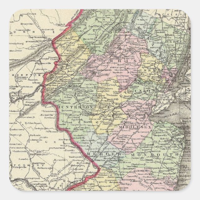 Adesivo Quadrado Nova Jersey 8 (Frente)