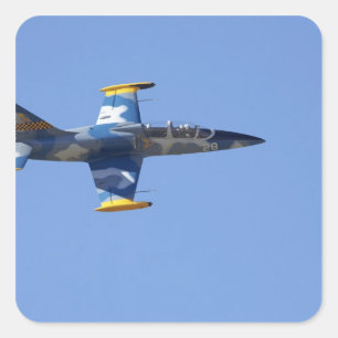 Adesivo Quadrado Nova Zelândia, Otago, Wanaka, Warbird Superior a 2