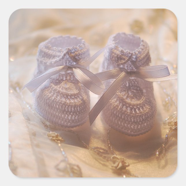 Adesivo Quadrado Novo Bebê (Frente)