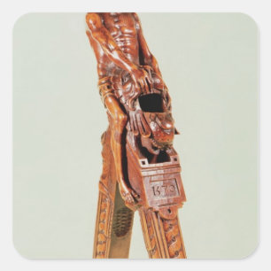 Adesivo Quadrado Nozes sob a forma de homem