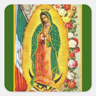 Adesivo Quadrado Nuestra Señora de Guadalupe