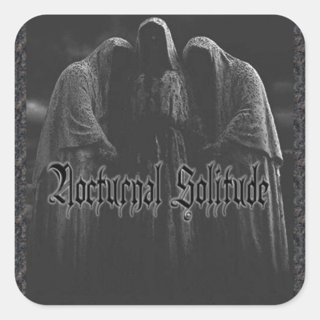 Adesivo Quadrado Números Hooded N.S (Frente)