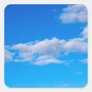 Adesivo Quadrado nuvens cumulus sobre a Antártica ocidental