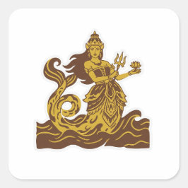 Adesivo Quadrado Nyi Roro Kidul