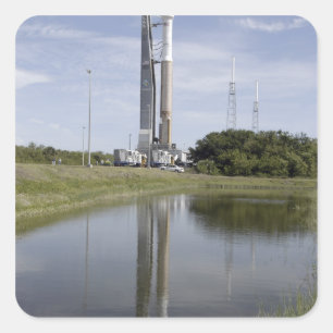 Adesivo Quadrado O Atlas V/Centaur chega na plataforma de lançament