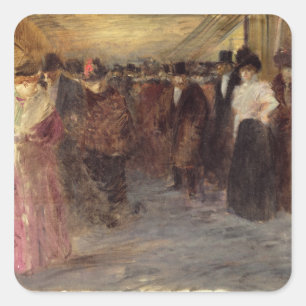 Adesivo Quadrado O auditório, c.1890