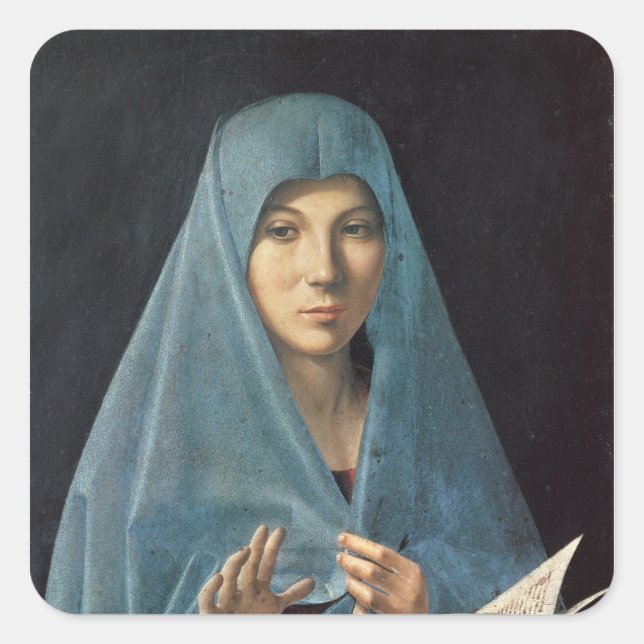 Adesivo Quadrado O aviso, 1474-75 (Frente)