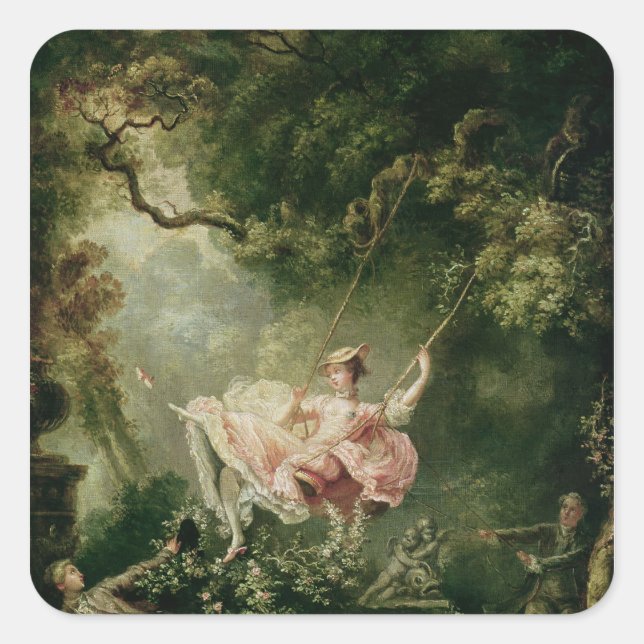 Adesivo Quadrado O balanço (Frente)