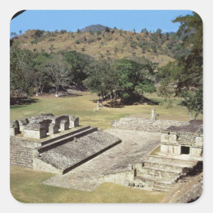 Adesivo Quadrado O Ballcourt no quadrado principal, período